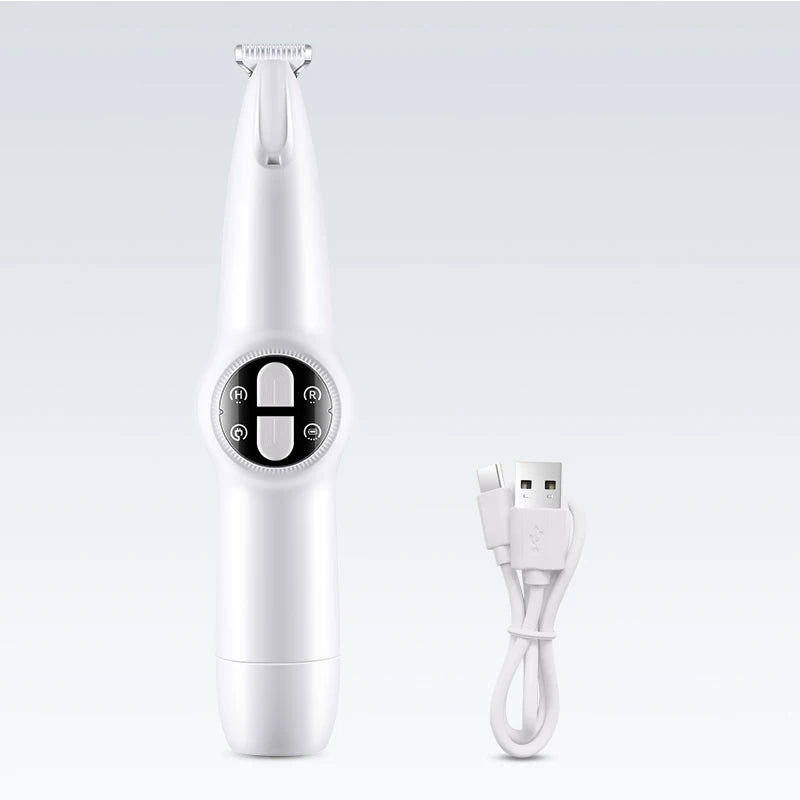 2-in-1 Electric Dog Nail Grinder & Hair Trimmer - Quiet & Efficient