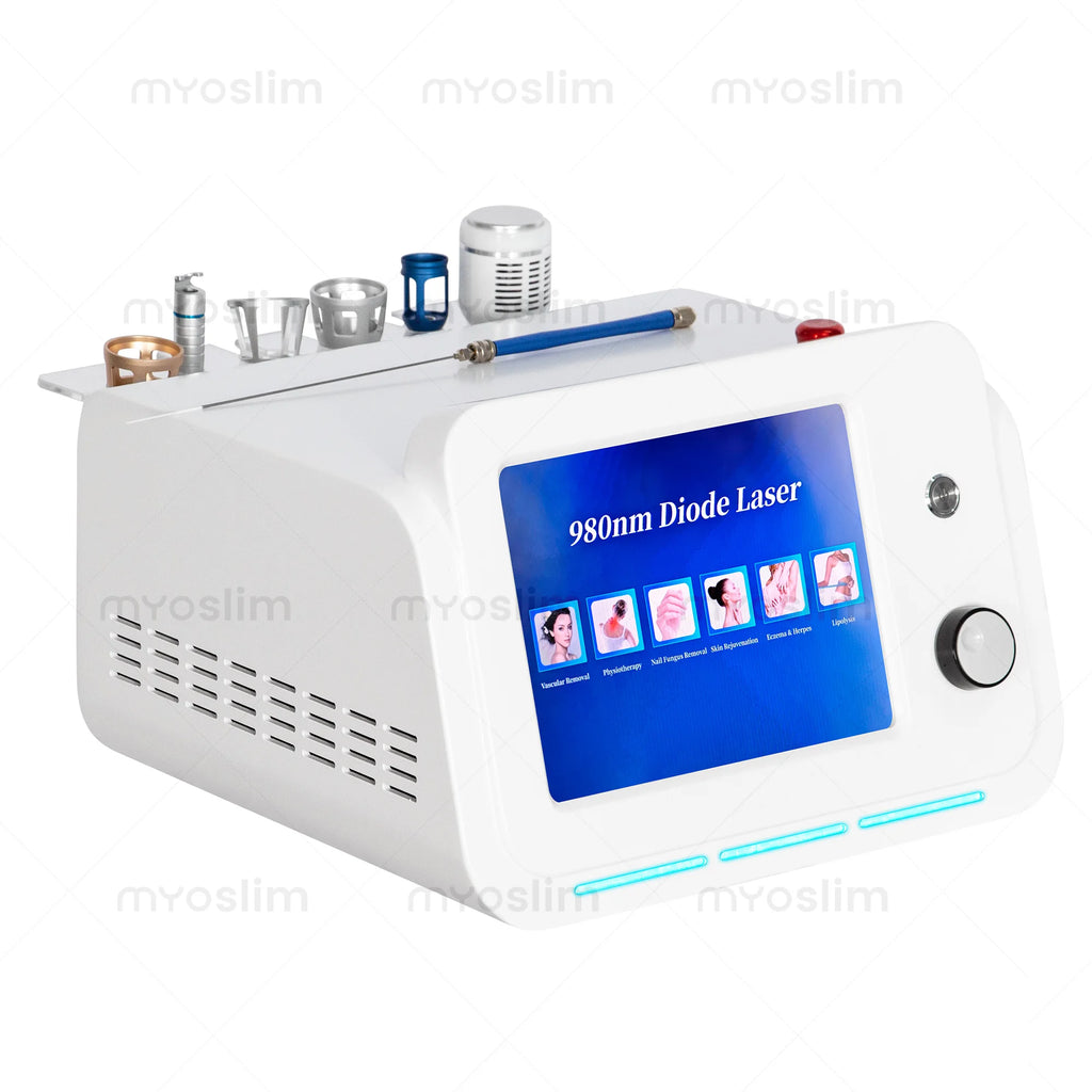 6-in-1 980nm Diode Laser Machine for Skin Care & Body Treatment