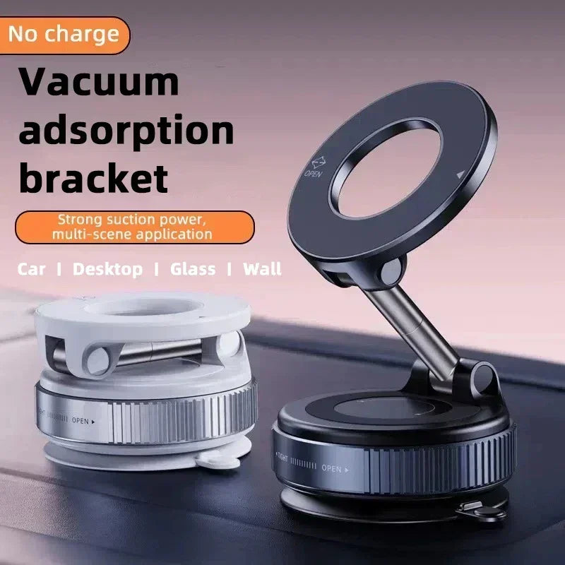 K007 Magnetic Phone Holder - 360° Adjustable Suction Stand for All Phones
