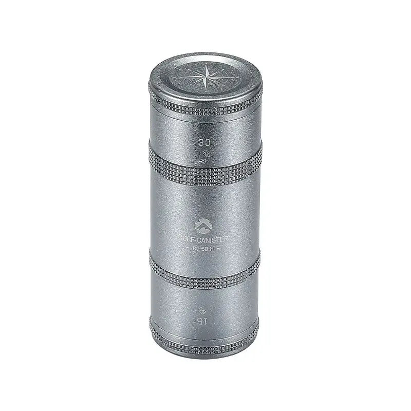 CAMPINGMOON Airtight Coffee Storage Can - Travel-Friendly & Durable