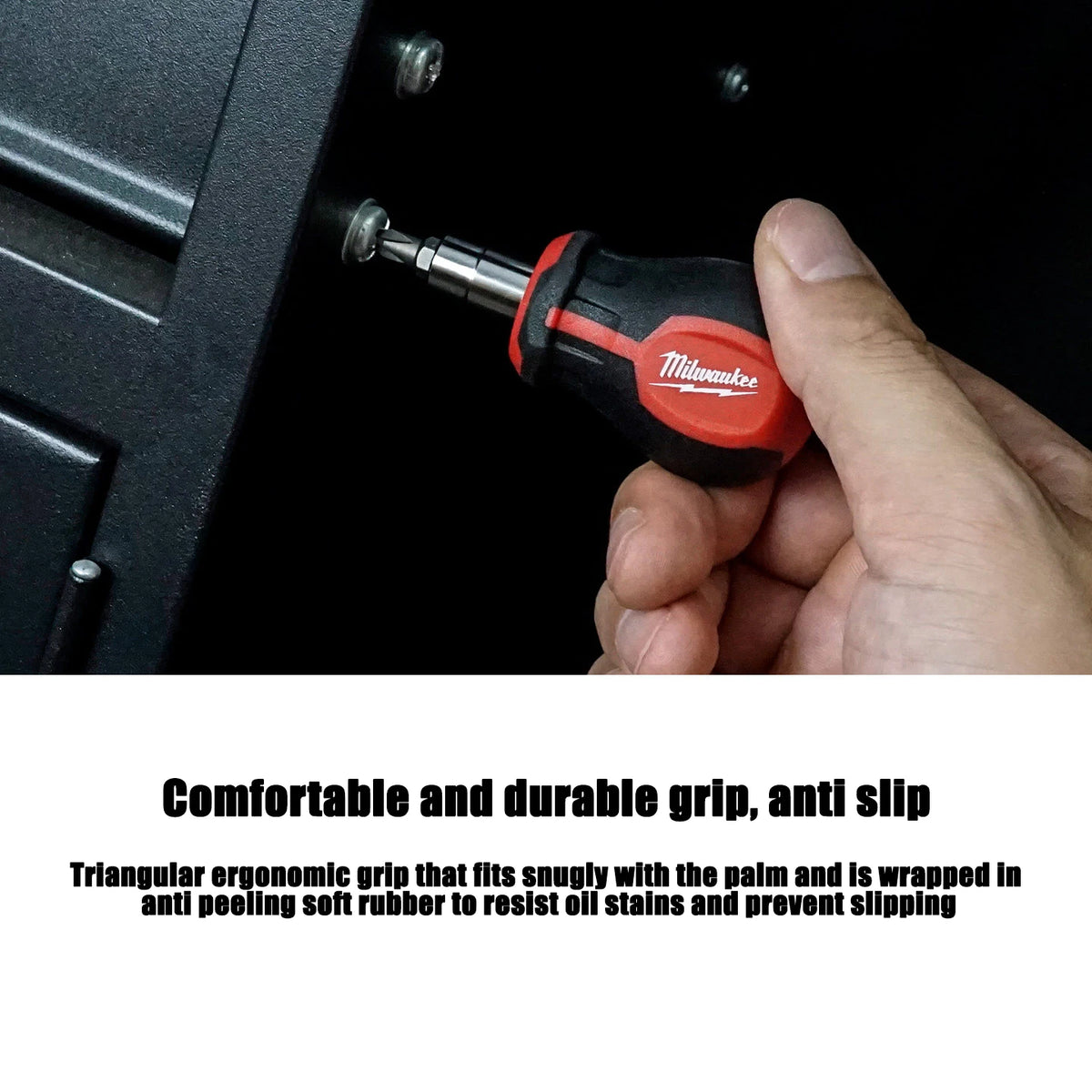 Milwaukee 6-in-1 Multifunctional Screwdriver for Precision Tool Maintenance