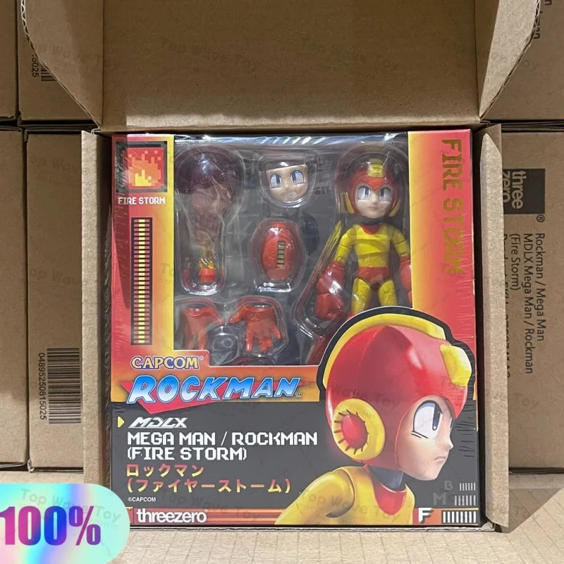 2025 Threezero MDLX Movable Rockman Action Figure - Collector's Model