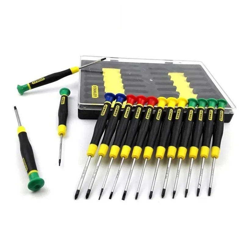 15-Piece Precision Mini Screwdriver Set - Ergonomic & Durable Tools