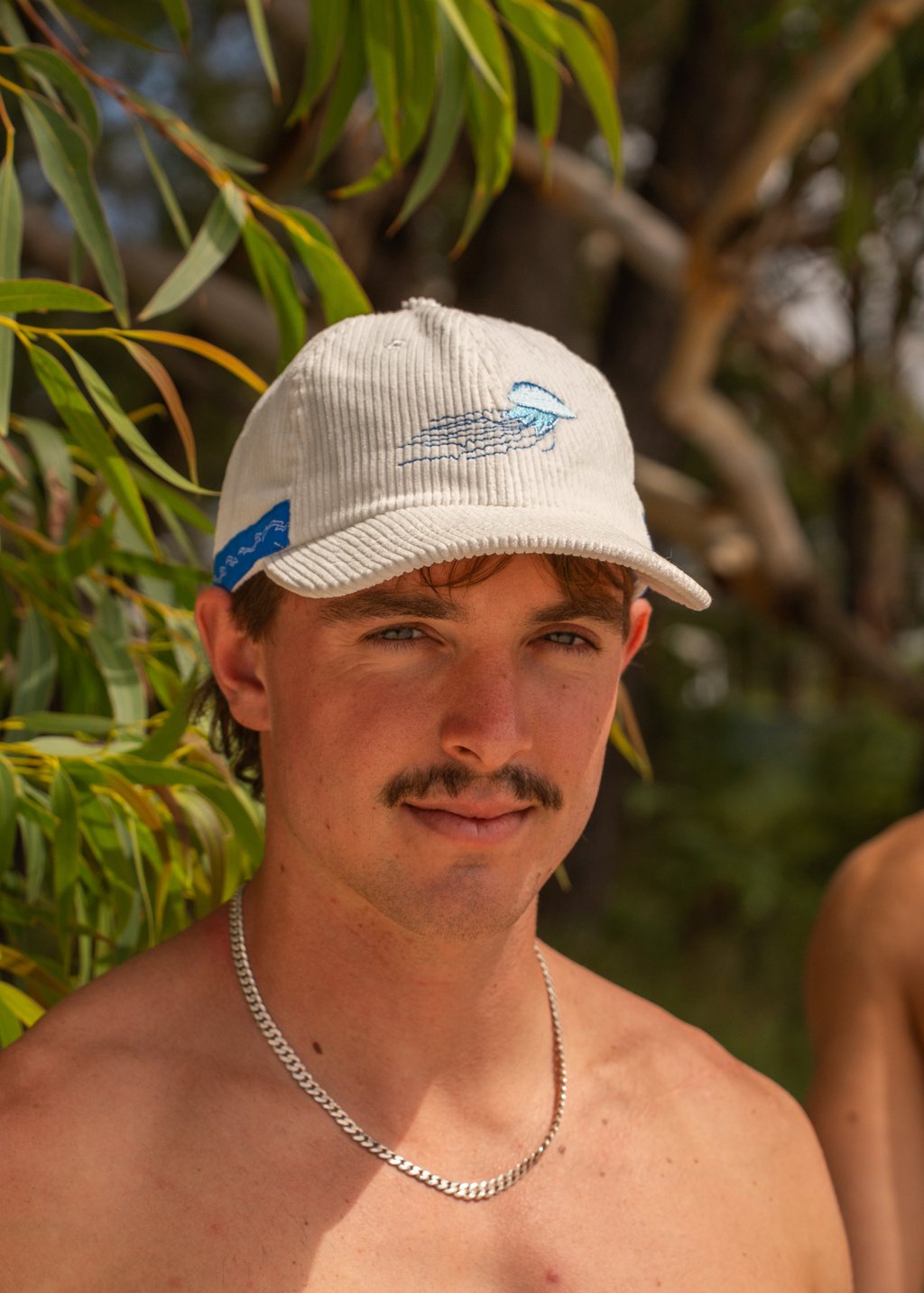 Vintage Corduroy Bluebottle Hat - Stylish Beachwear for Wave Riders