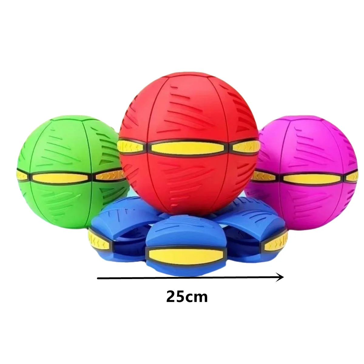 Datgo Blue Flying Saucer Ball - Fun Outdoor Toy for Kids & Adults