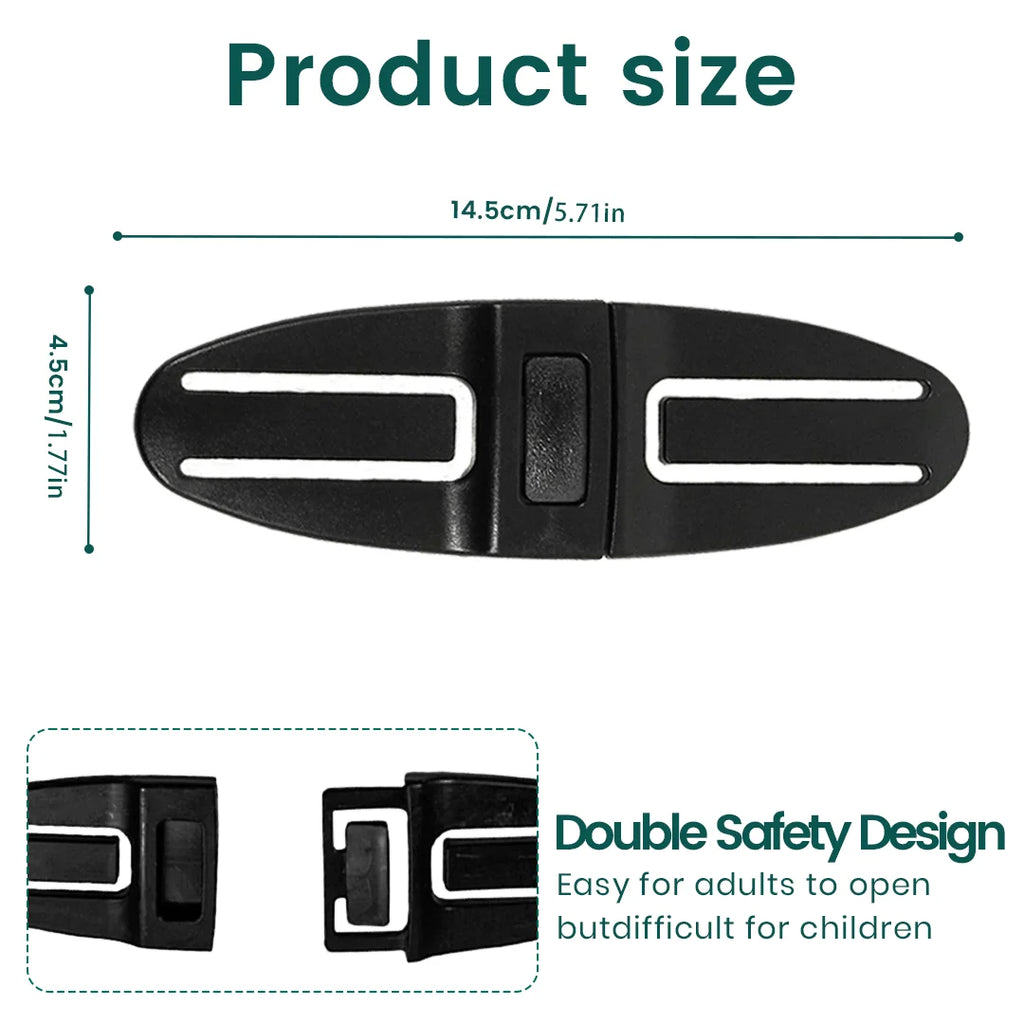 Universal Child Safety Seat Chest Harness Clip - Secure Your Child