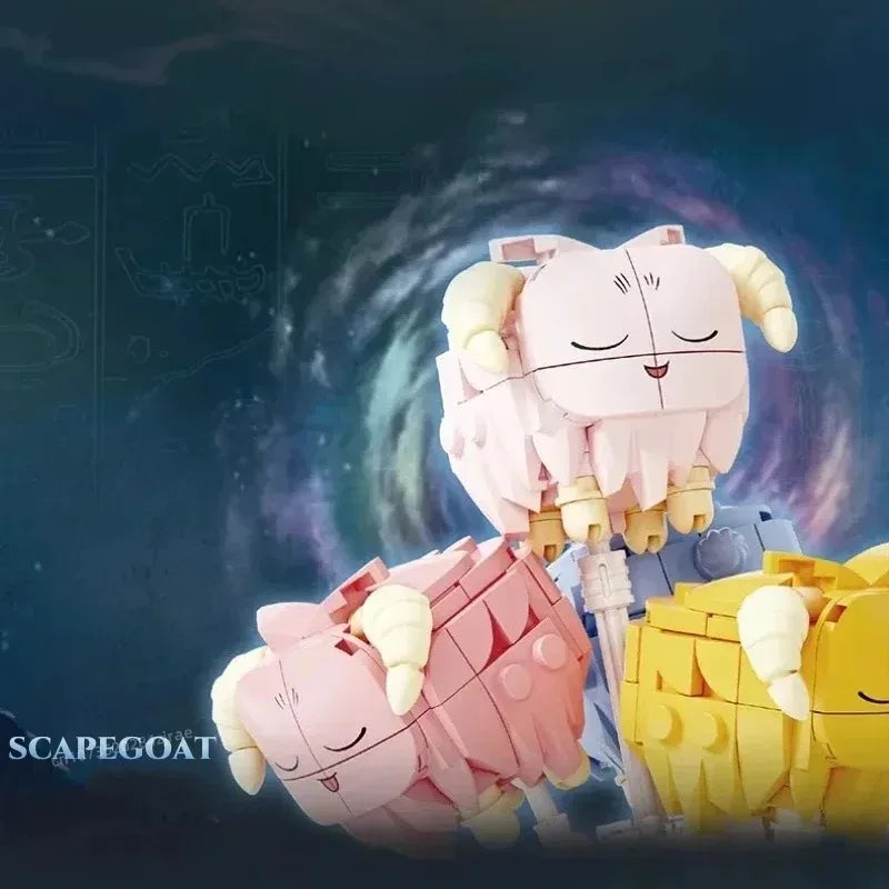 AREA-X Building Blocks Set - Time Wizard & Scapegoat Puzzle Toys