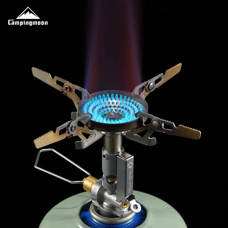 CAMPINGMOON XD-2F Portable Gas Stove for Camping & Hiking