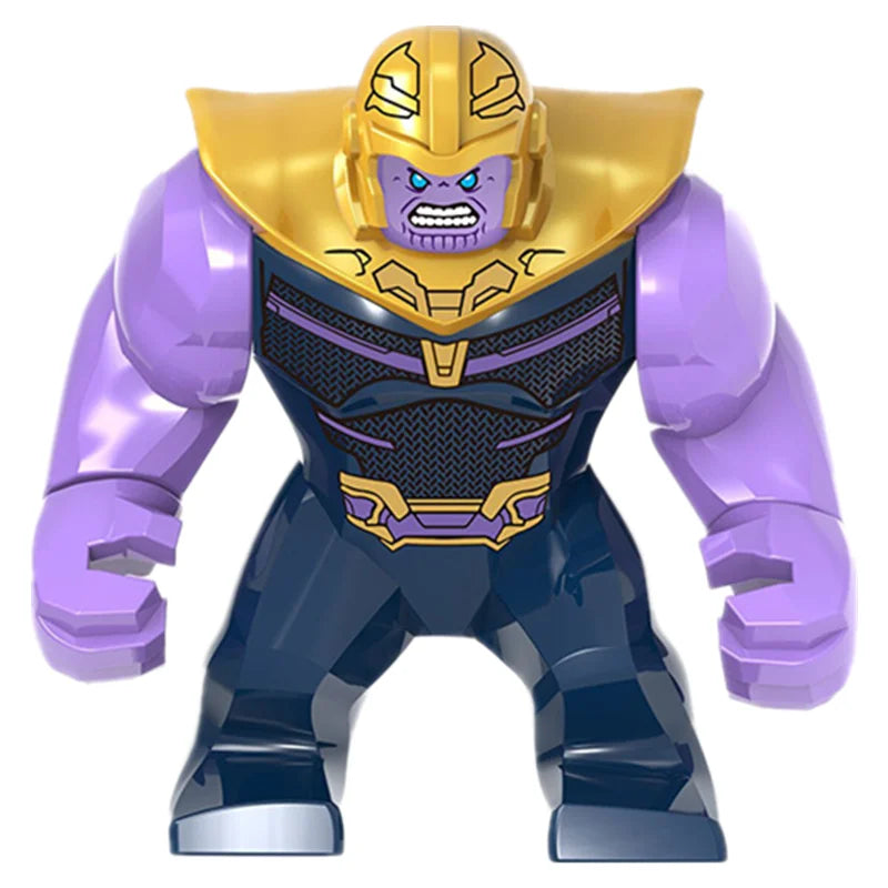 Blind Box Mini Building Blocks Superhero Figures Gift Set