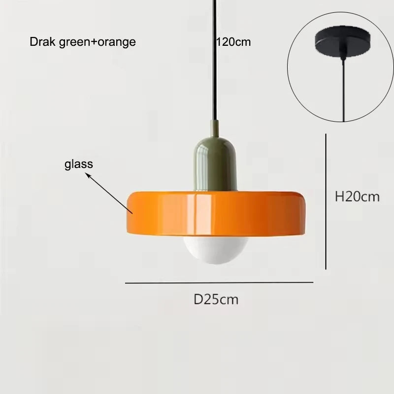 Ramalho Nordic Retro Glass Chandelier - Stylish Pendant Lighting