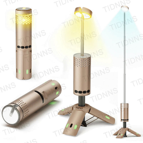 10000mAh Rechargeable LED Camping Lantern with Magnetic Flashlight