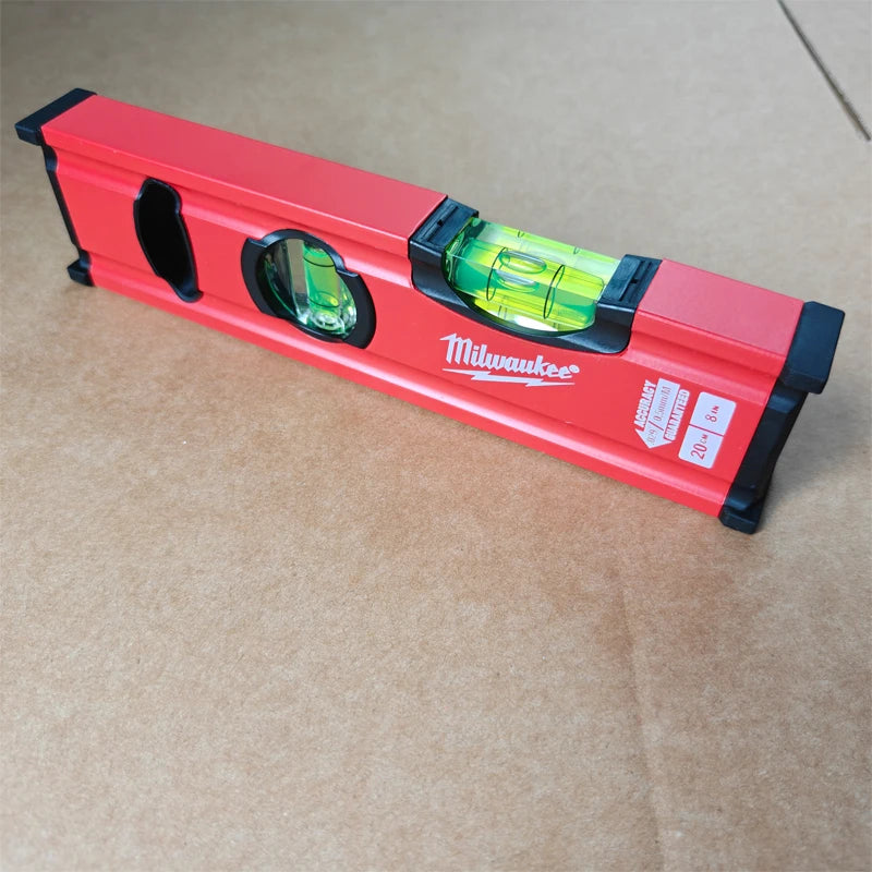 Milwaukee 8-Inch Aluminum Torpedo Level - Precision Accuracy & Durability
