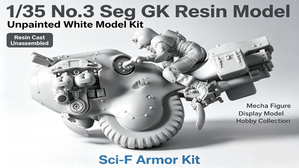 EVANOVM 1/35 Seg GK Resin Mecha Model Kit - Unpainted Sci-Fi Figure