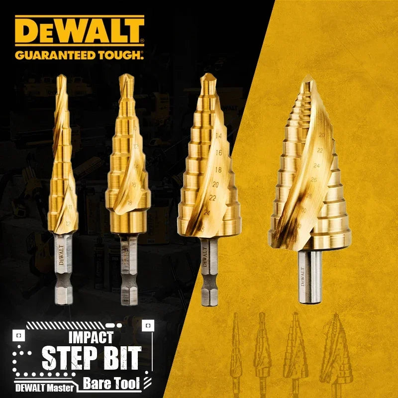 DEWALT Impact Step Bits for Metal Drilling - 6-34mm Set
