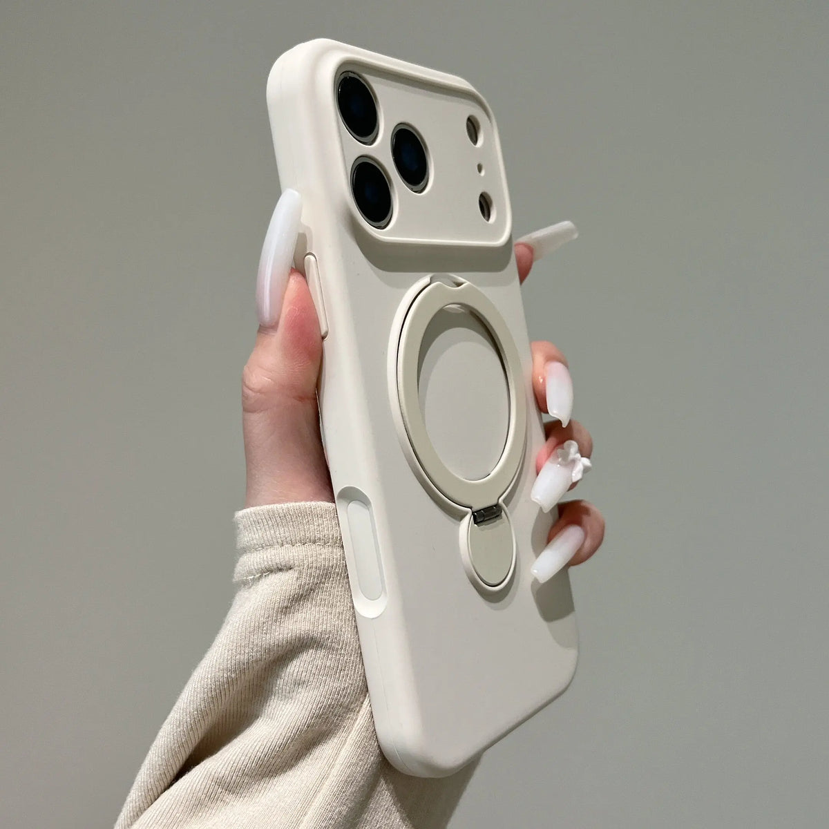 360° Magnetic Ring Holder Case for iPhone 17 Pro Max & Air 15