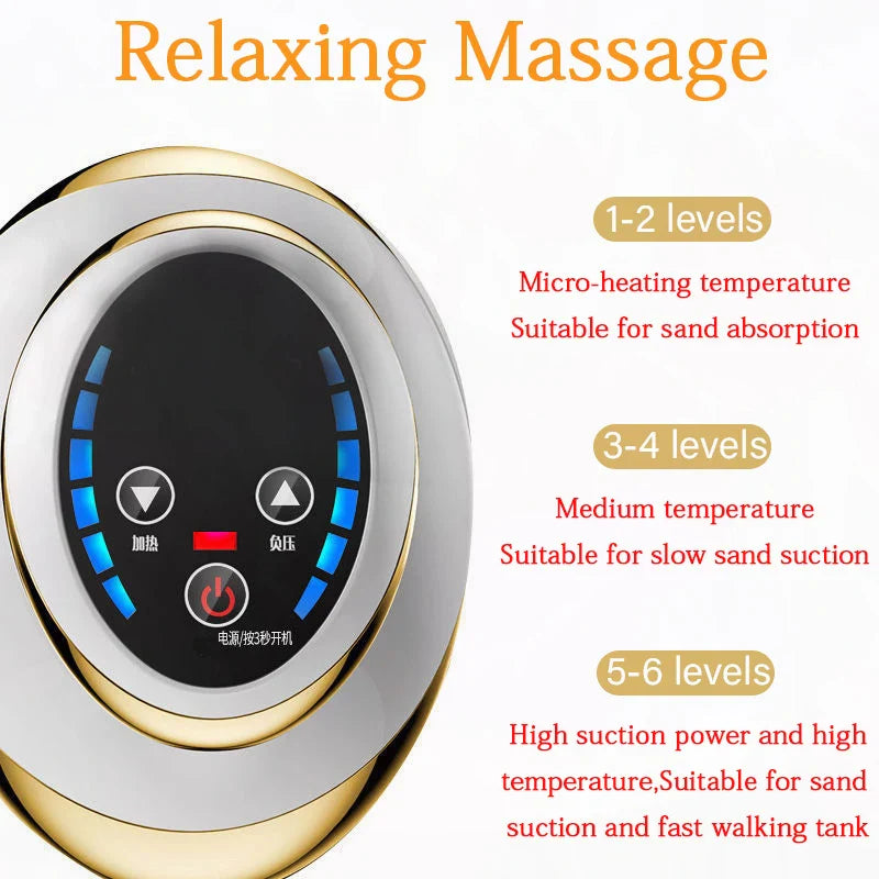 YUKUI Electric Gua Sha Massager with Heating & Cupping Function