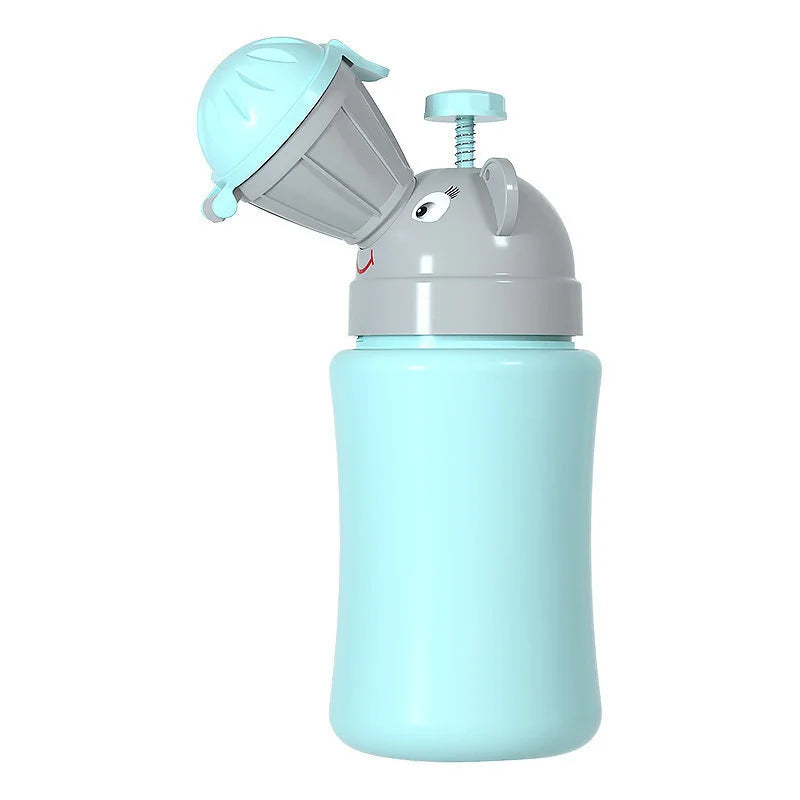Cute Elephant Portable Travel Urinal - Leak-Proof & Easy to Clean