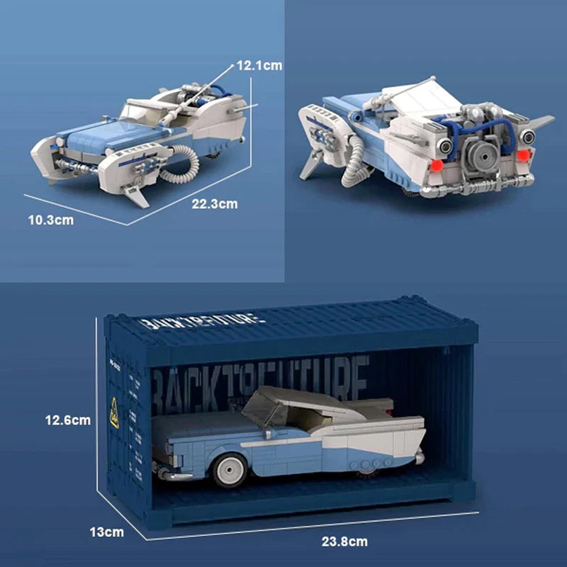 Campervan Building Blocks - Creative Desktop Decoration Set for Kids