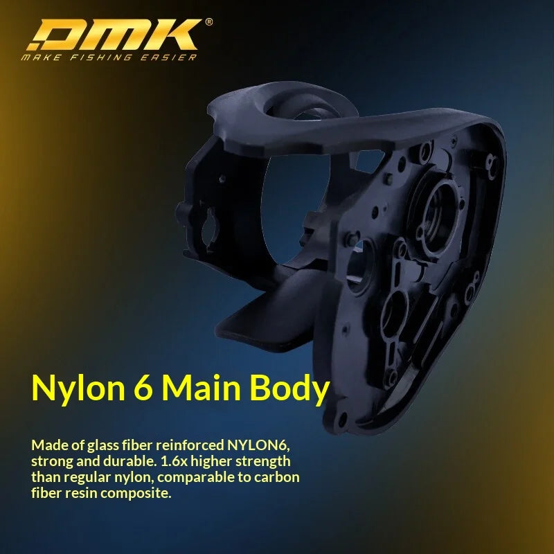 Smart Electromagnetic Brake Baitcaster Reel - 8.5:1 Gear Ratio