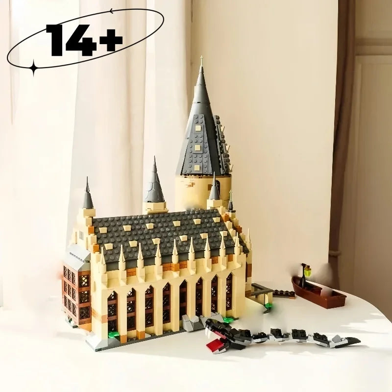 Magic School Great Hall Castle Building Blocks Set - Creative Fun Awaits!