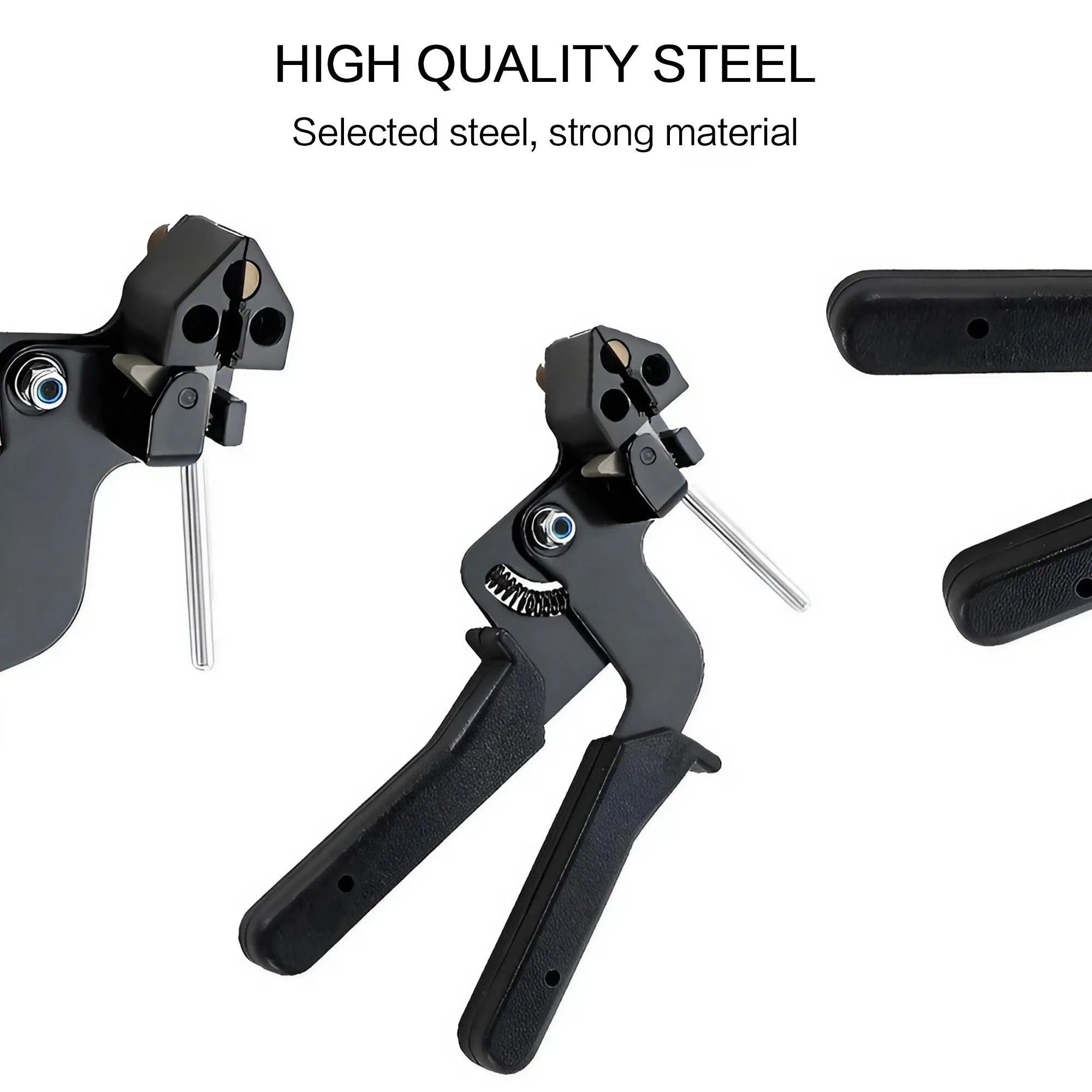 Stainless Steel Cable Tie Tensioner with Built-In Cutter