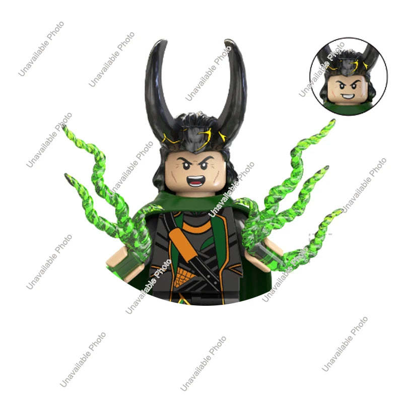 Hot Toys Mini Building Blocks Superhero Figures - Fun for All Ages