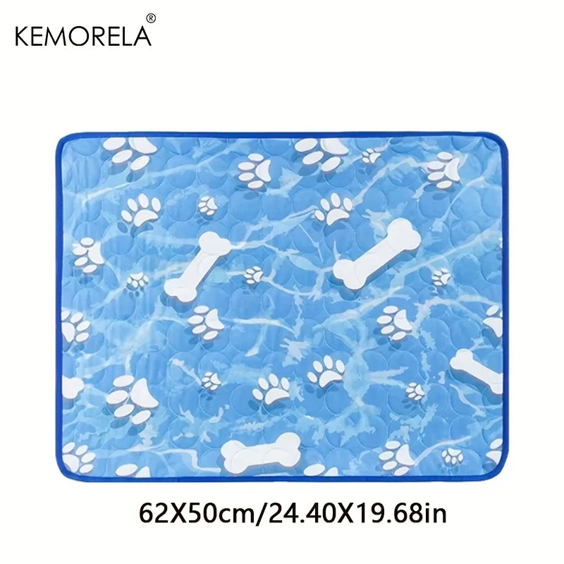 KEMORELA Large Self-Cooling Dog & Cat Pad - Washable, Durable Comfort