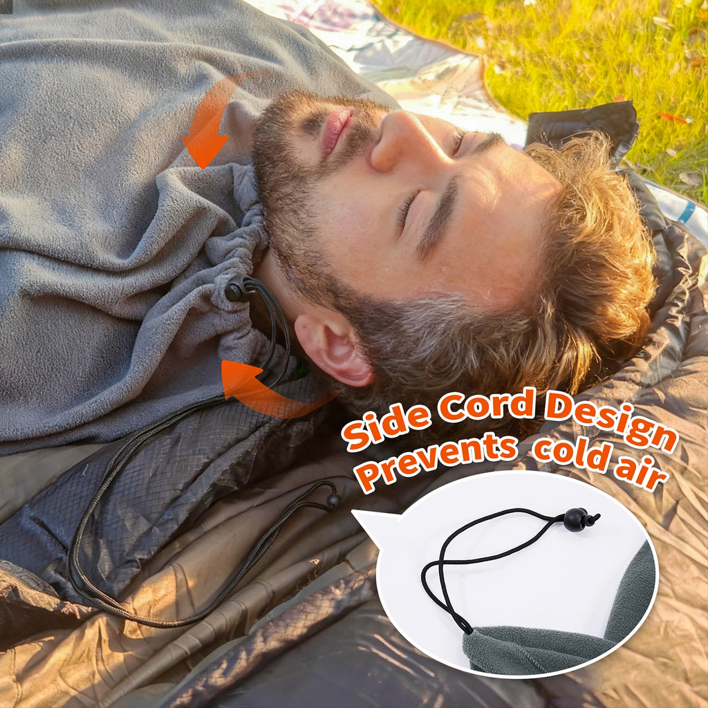 MAPLEAF Ultralight Polar Fleece Sleeping Bag Liner for Cold Weather