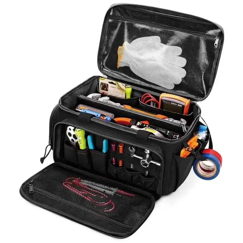 14 Inch Heavy Duty Multi-Purpose Tool Bag with Non-Slip Base