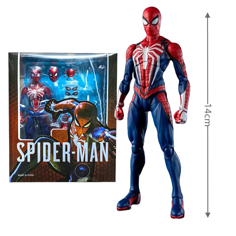 Fondjoy Spider-Man Action Figure - Detailed Peter Parker Model Toy