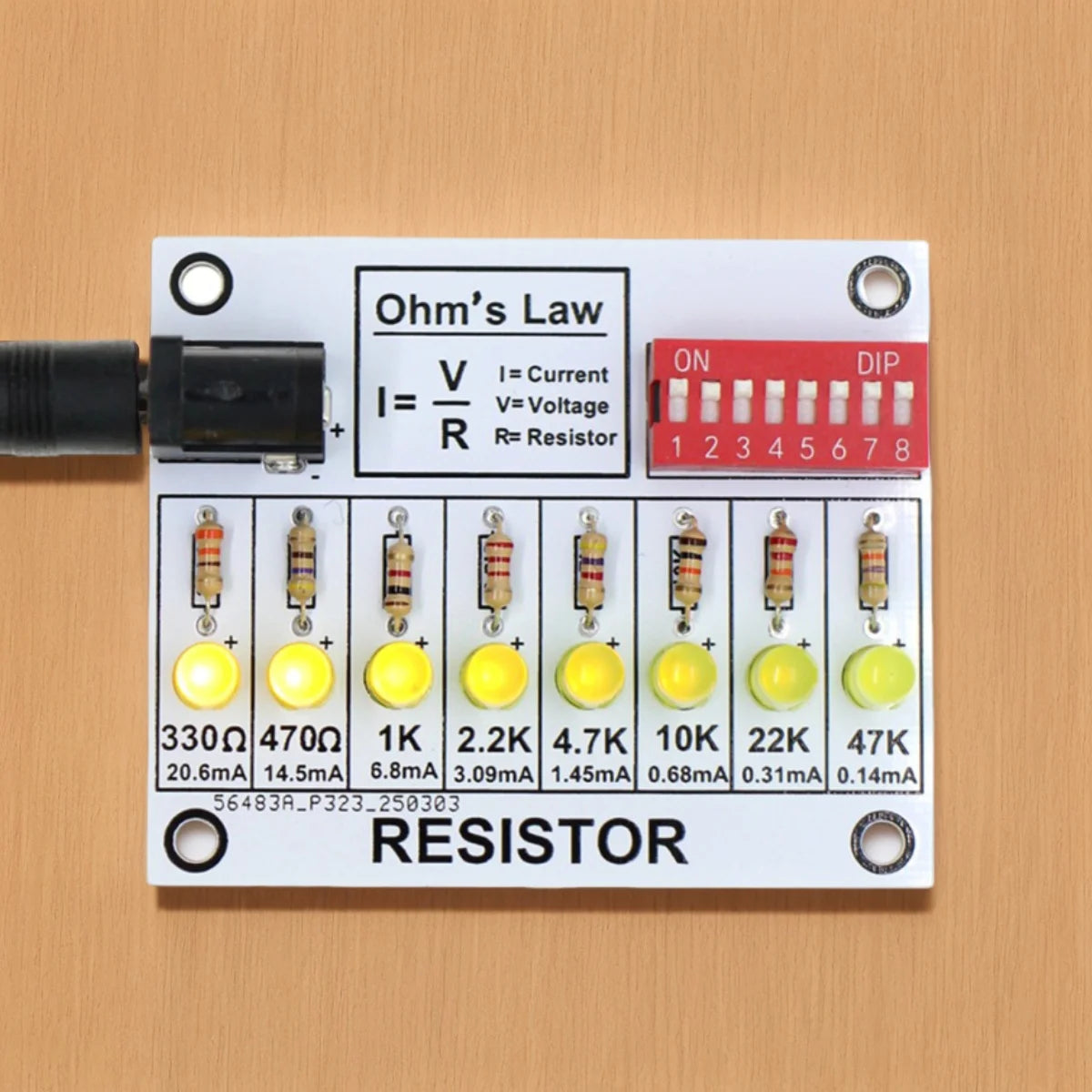 Ohm Law DIY Soldering Kit - Fun Electronic Circuit Learning