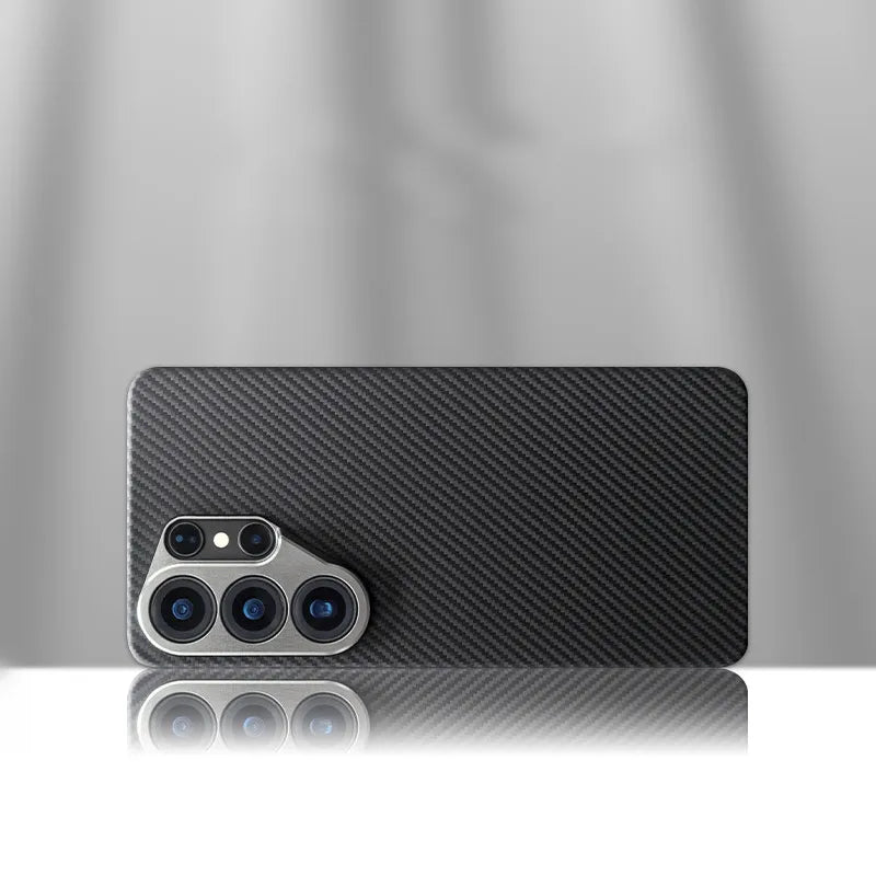Slim Carbon Fiber Case for Samsung Galaxy S26 Ultra - Honeycomb Finish