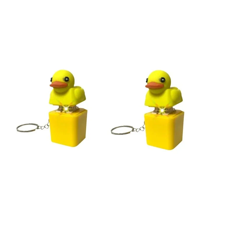 Frog Keychain with Sound & LED Lights - Fun Stress Relief Gadget