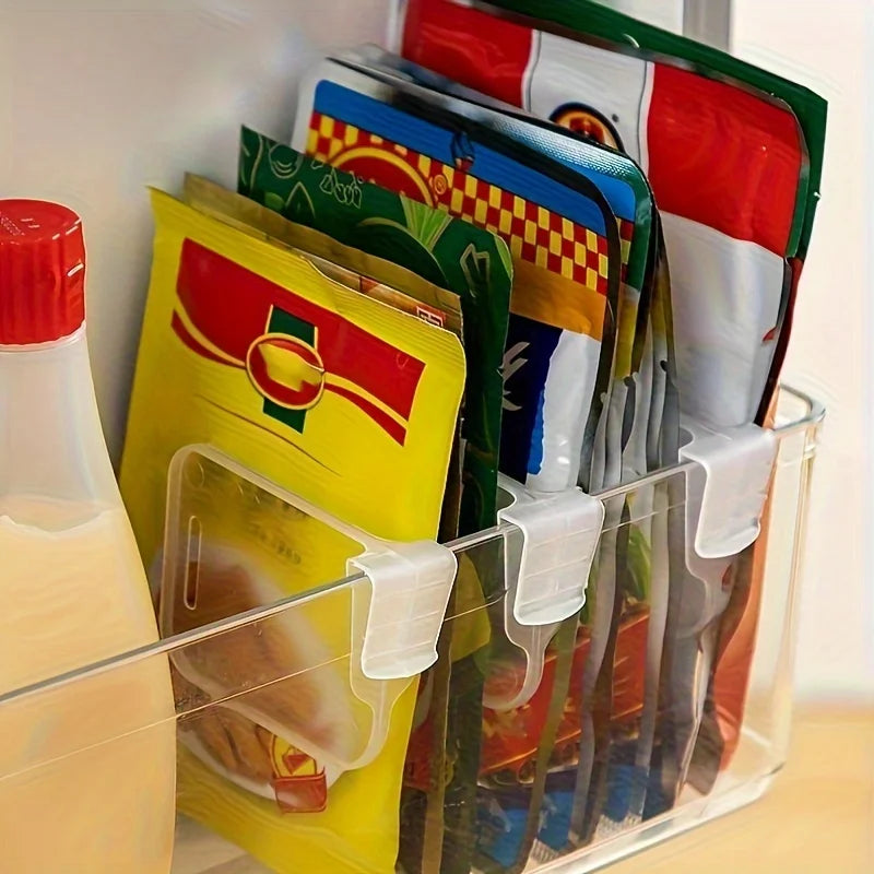 10-Pack Versatile Refrigerator Side Door Organizers for Efficient Space