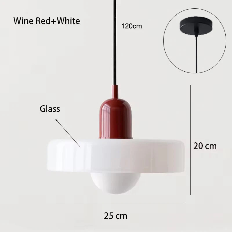 Ramalho Nordic Retro Glass Chandelier - Stylish Pendant Lighting
