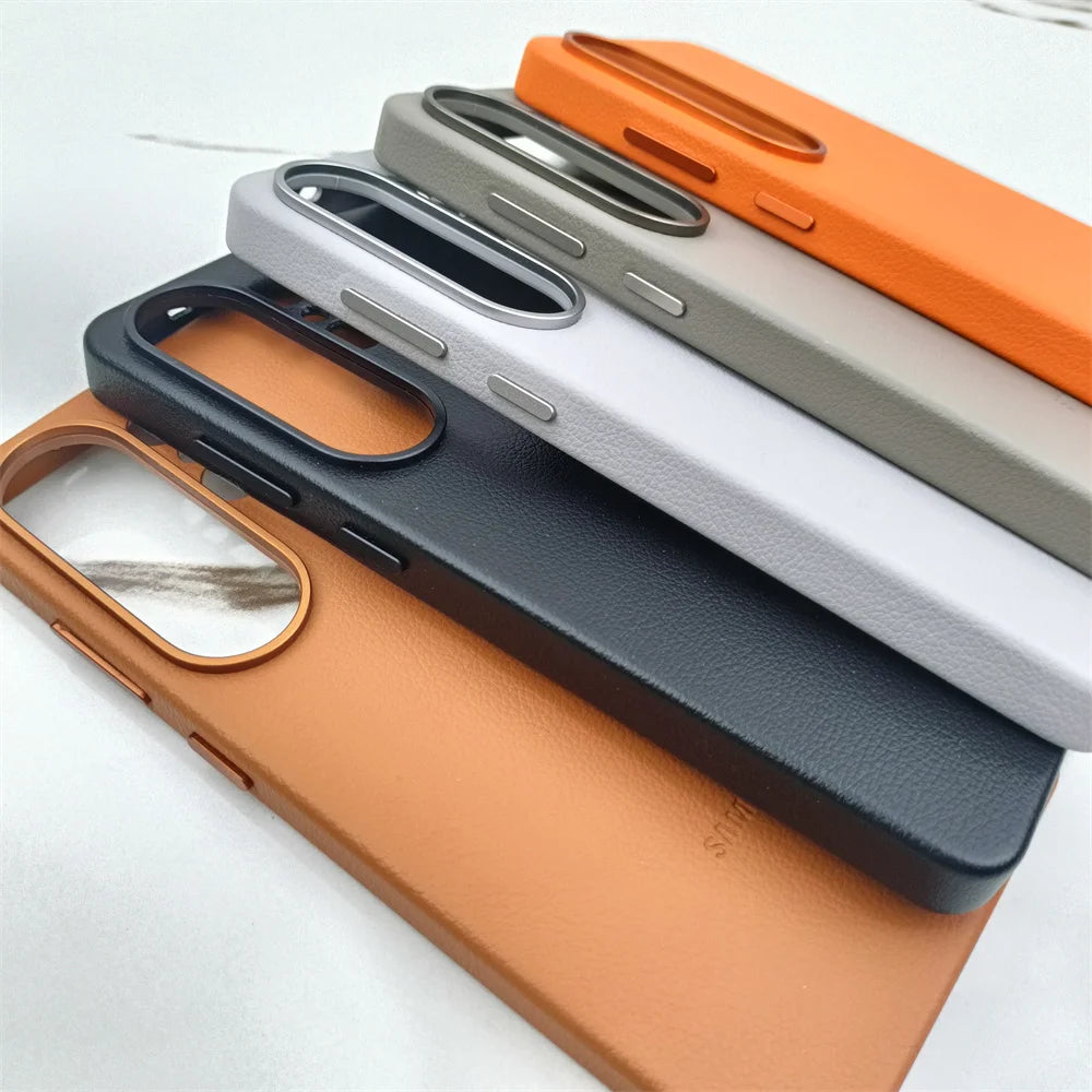 Luxury Genuine Leather Case for Samsung Galaxy S26 Ultra & S26+ 5G