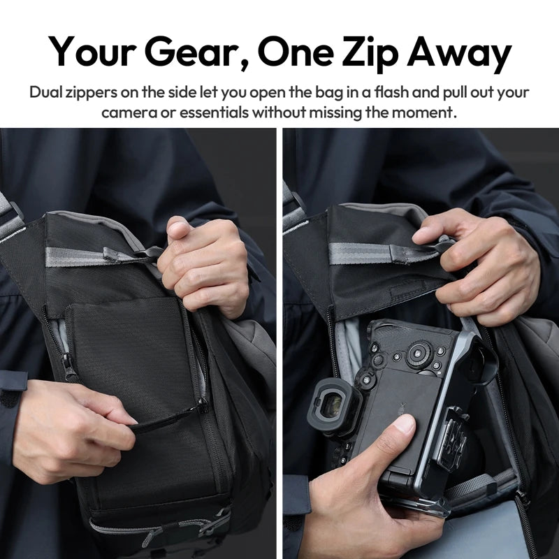 Ulanzi TE88 Versatile Camera Shoulder Bag with 15L Capacity