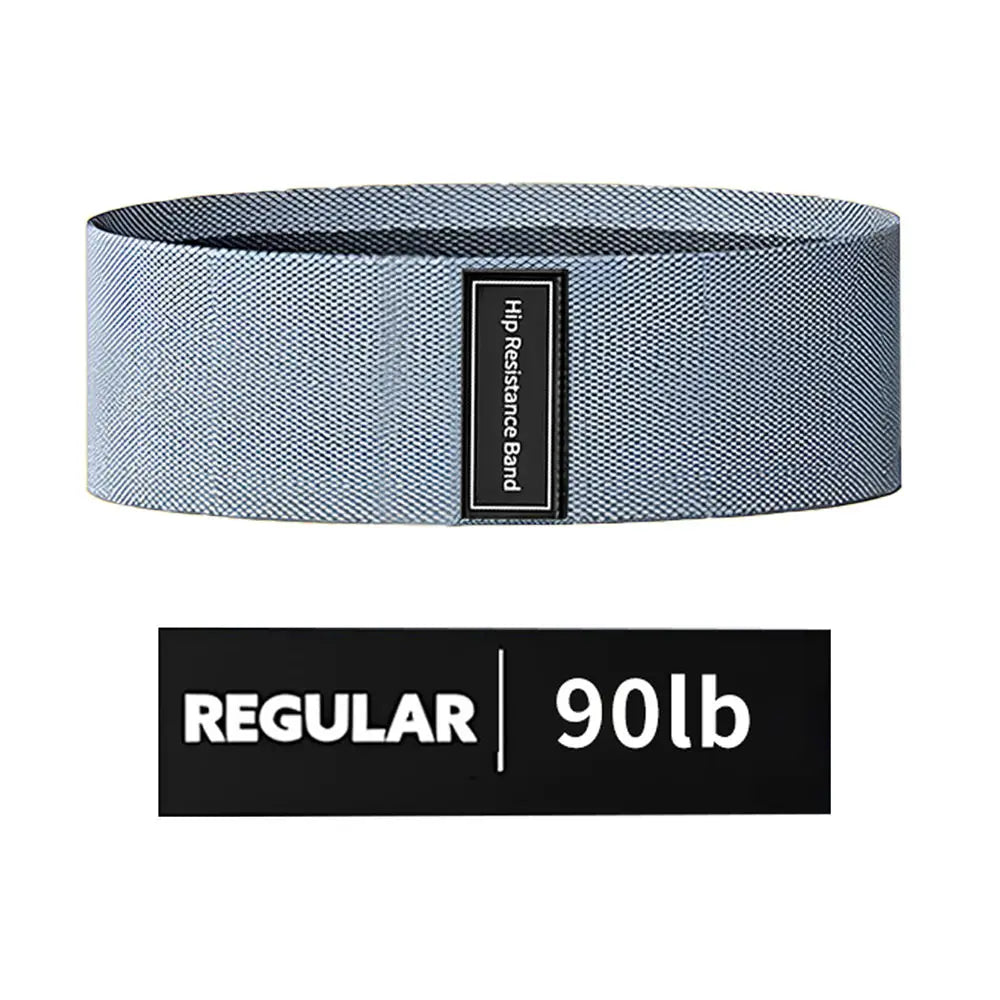 Elastic Resistance Bands for Legs & Hips - Non-Slip Workout Kit