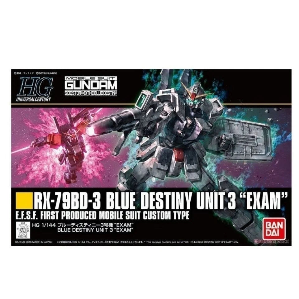 Bandai Blue Destiny Unit Action Figure - Gundam Model Toy