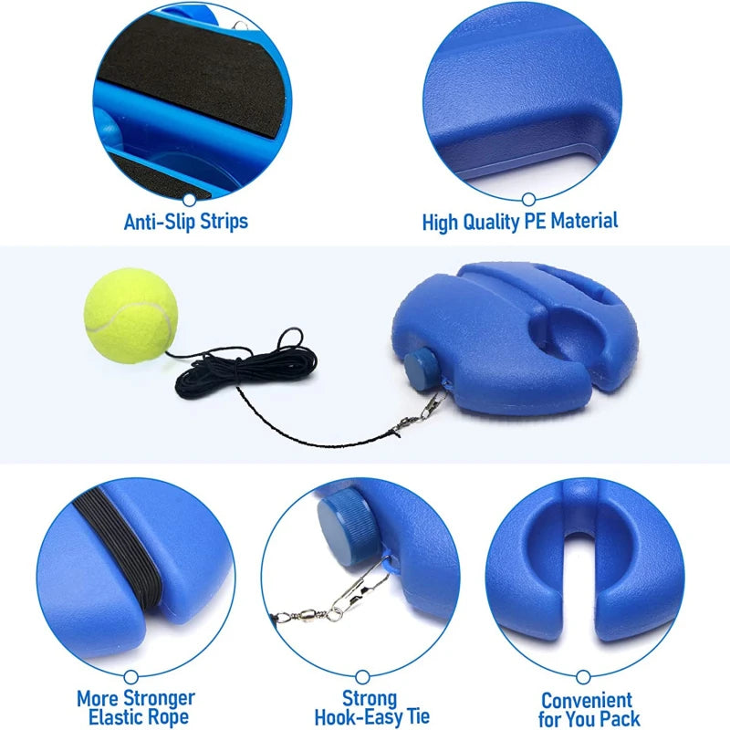 Ultimate Tennis Training Ball - Self-Study Rebound Trainer for All Levels