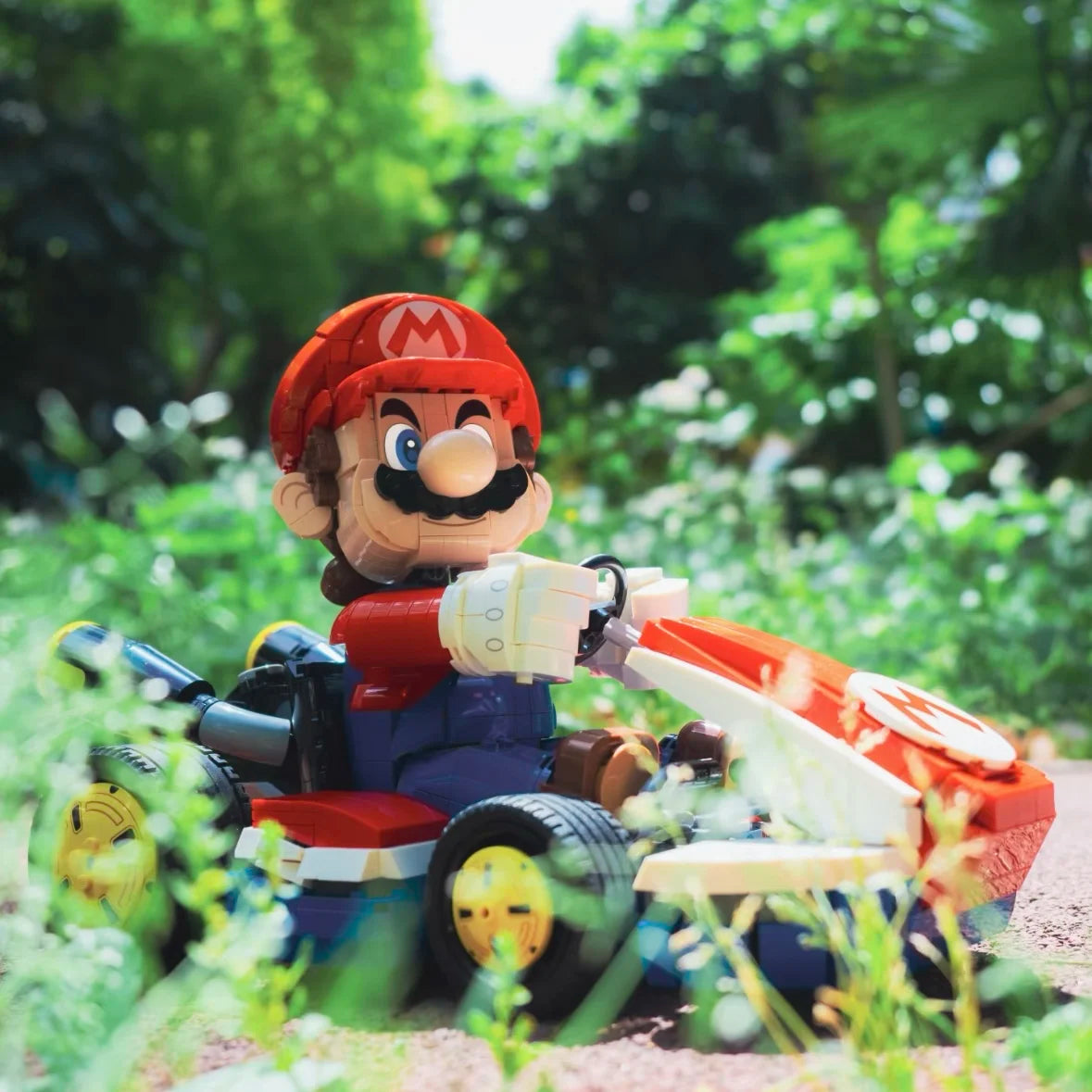 Creative 1972Pcs DIY Kart Car Model Building Blocks - Fun Assembly Toy