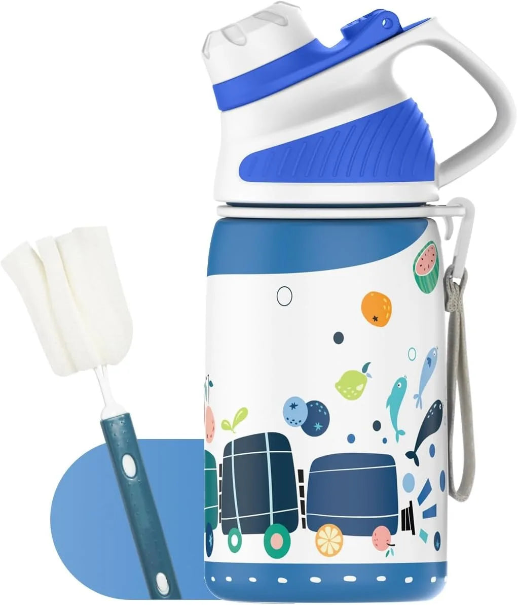 FEIJIAN Kids Leak-Proof Thermos Mug - Durable & Eco-Friendly Fun