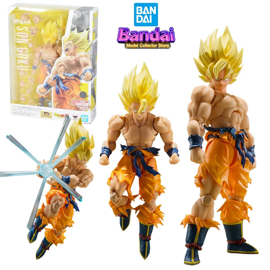 Bandai Super Saiyan Son Goku Action Figure - Dragon Ball Z Collectible