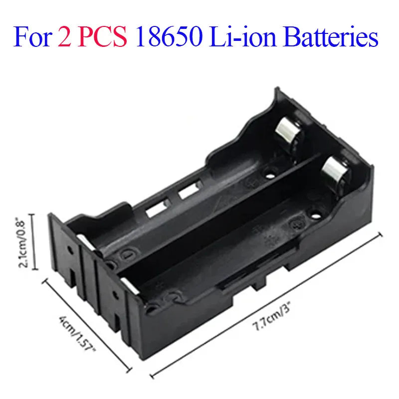 18650 Battery Storage Box - Versatile 1 to 4 Cell Holder