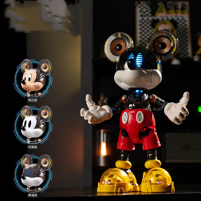 Disney Mickey Mouse & Donald Duck Character Building Toy Set
