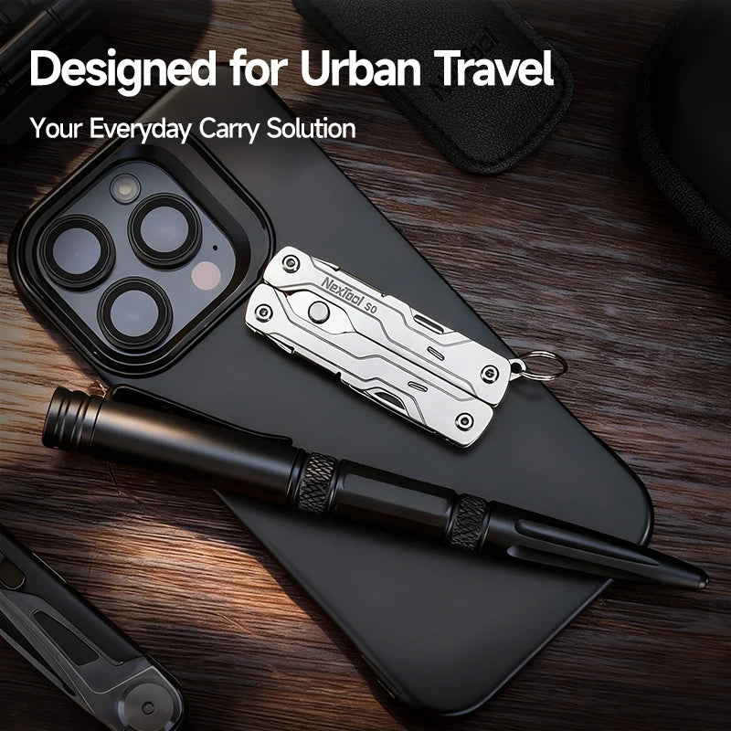 NexTool Mini 8-in-1 Micro Multitool - Ultimate Pocket Companion