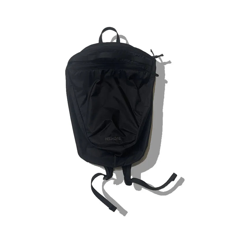 HELIAD 15L Lightweight Water-Resistant Backpack for Travel & Trekking