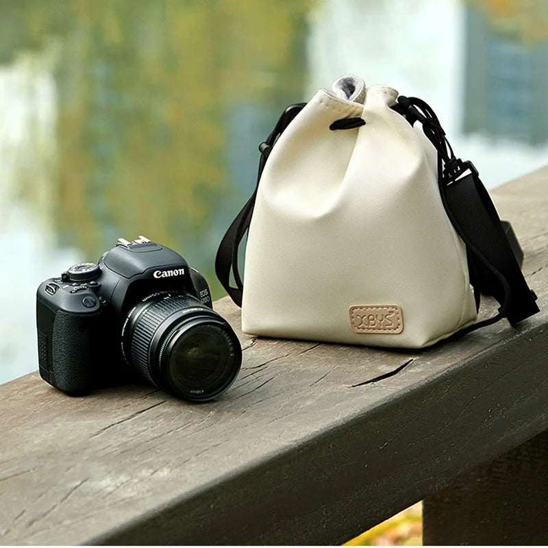 Lightweight Camera Pouch for DSLR & Mirrorless - Travel Ready!