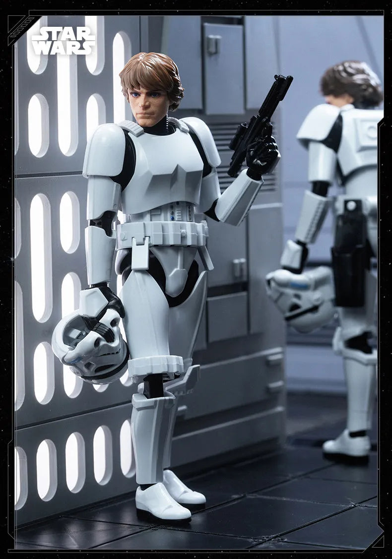 Star Wars Action Figures - Luke Skywalker & Darth Vader Model Kits