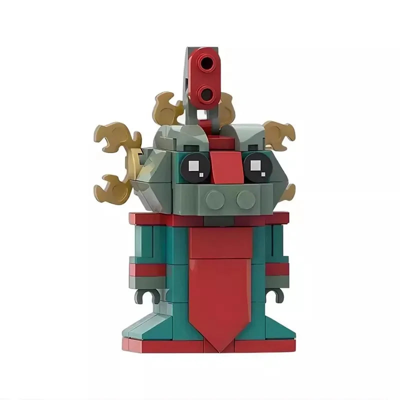 Fun Kung Fu Panda Building Blocks Set - Raccoon, Shifu, Tigress, Monkey Toys